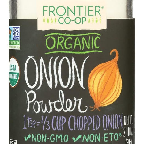 Frontier Herb Organic White Onion Powder, 2.1 oz
