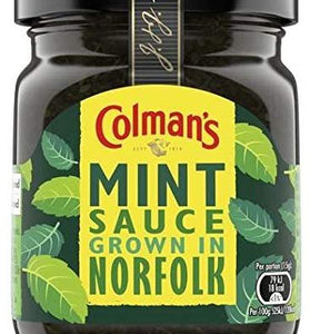 Original Colmans Classic Mint Sauce Imported From The UK England Colmans Of Norwich