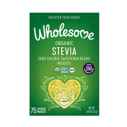 Wholesome Organic Stevia, 75 Packets