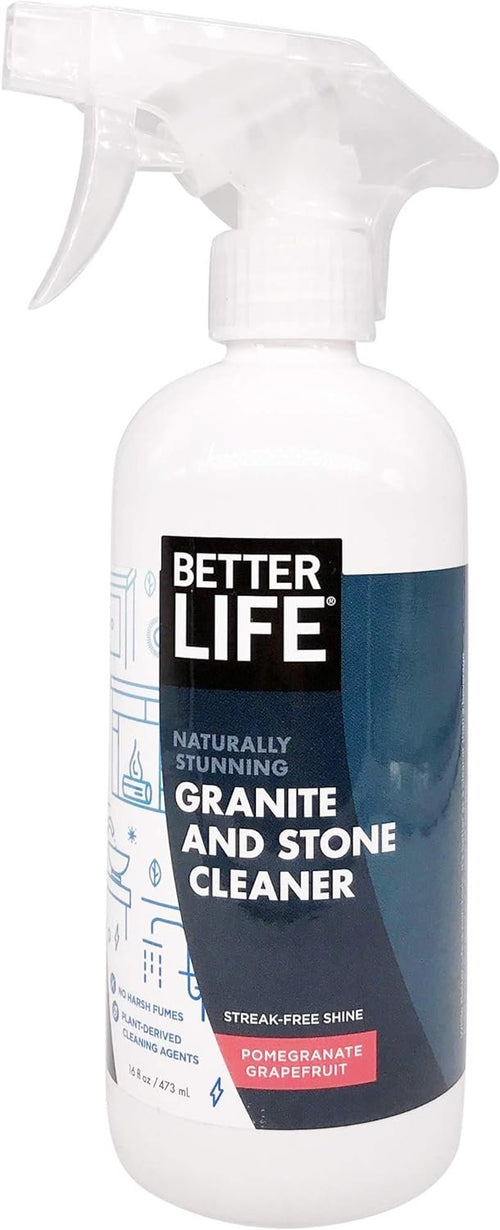 Better Life Take It For Granite Stone Countertop Cleaner, Pomegranate & Grapefruit, 16 oz