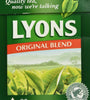 Lyons Original Irish Tea. 80 Bags