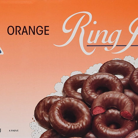Joyva Orange Jelly Rings, Ring Jells Kosher for Passover, 9-Ounce (Pack of 1)