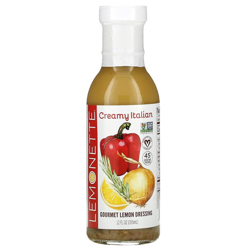 Lemonette Mediterranean Variety Pack Salad Dressing, 12 oz Bottles (Pack of 3)