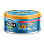 Wild Planet Wild Albacore Tuna, No Salt Added, Canned Tuna, Sustainably Wild-Caught, Non-GMO, Kosher, Gluten Free, Keto and Paleo 5 Ounce, Single Unit/Can