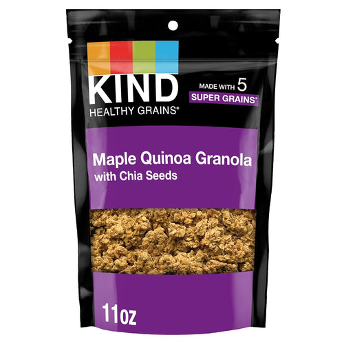 KIND Healthy Grains Clusters, Maple Quinoa with Chia Seeds, 11 oz Bag