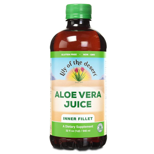 Lily of the Desert Organic Inner Fillet Aloe Vera Juice, 32 fl oz