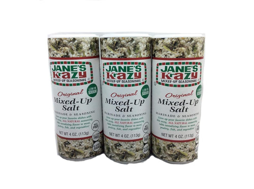Jane's Krazy Mixed-Up Salt, 4 oz (Pack of 3)