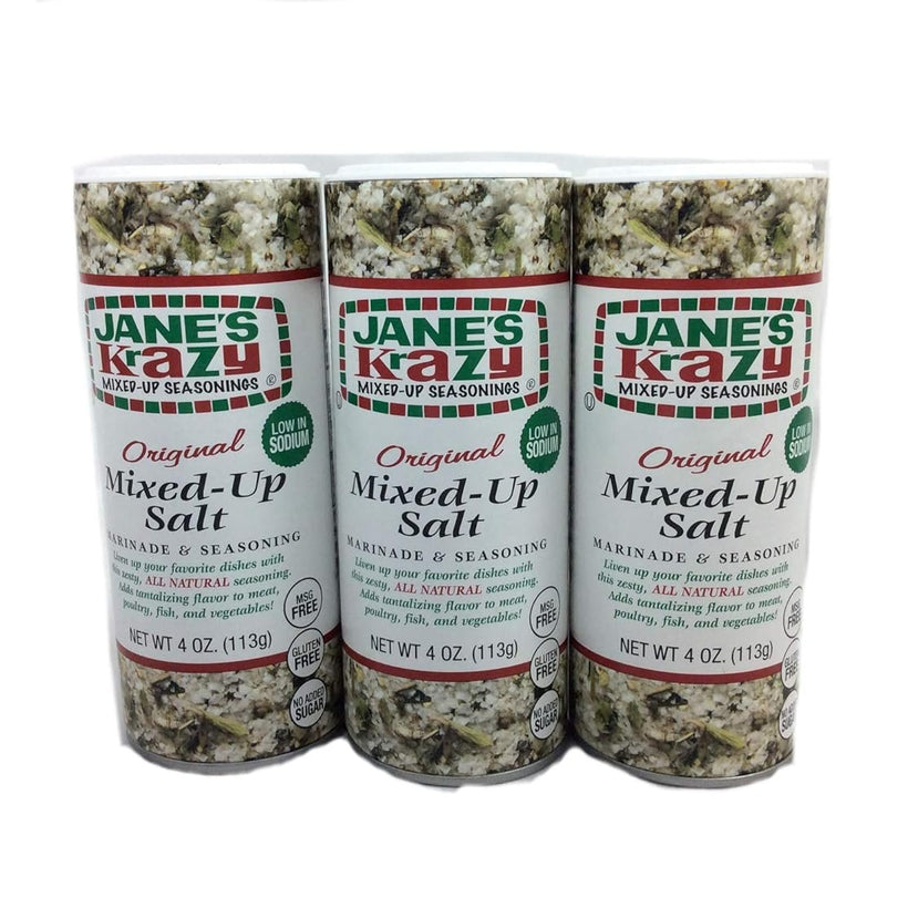 JANE'S, Krazy, Mixed Up Salt, Pack of 3, Size 4 OZ3