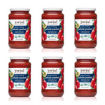Jovial Diced Tomatoes - Organic Tomatoes, Non-GMO, USDA Certified Organic, No Additives, BPA-Free, No Added Sugar, No Salt Added, Recyclable Glass, Made in Italy - 18.3 Oz, 6 Pack