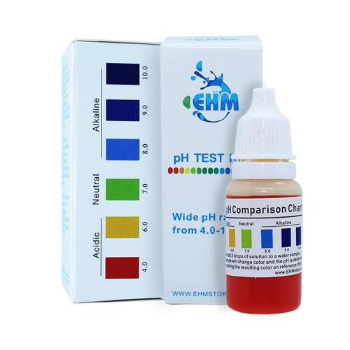 EHM Alkaline Water pH Test Kit Drops
