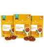 Organic Golden Berries Sharable Adult Snacks, Sweet and Tangy Dried Fruit Healthy Sour Candy Alternative, Resealable Bag Pack of 3