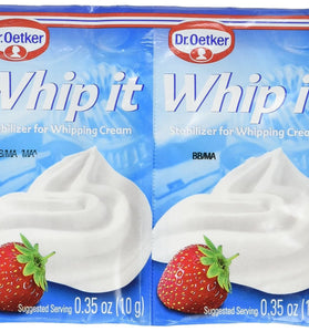 Dr. Oetker Whipped Cream Stabilizer, 0.35 Ounce (Pack of 2)