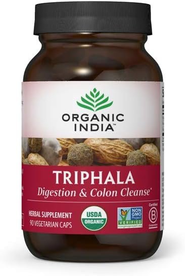 Organic India Triphala Capsules, 90 Count
