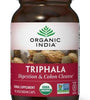 ORGANIC INDIA Triphala Herbal Supplement - Digestion & Colon Support, Immune System Support, Adaptogen, Nutrient Dense, Vegan, Gluten-Free, USDA Certified Organic, Non-GMO - 90 Capsules