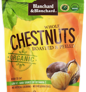Blanchard & Blanchard Whole Chestnuts, Roasted & Peeled, 5.2 oz