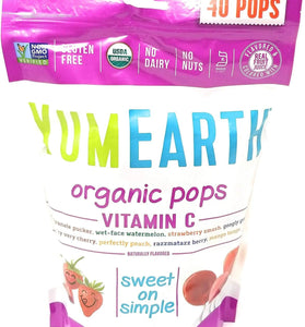 Yummy Earth Lollipop, OG2, VIT C, 40+, 8.5 OZ (2 Pack)