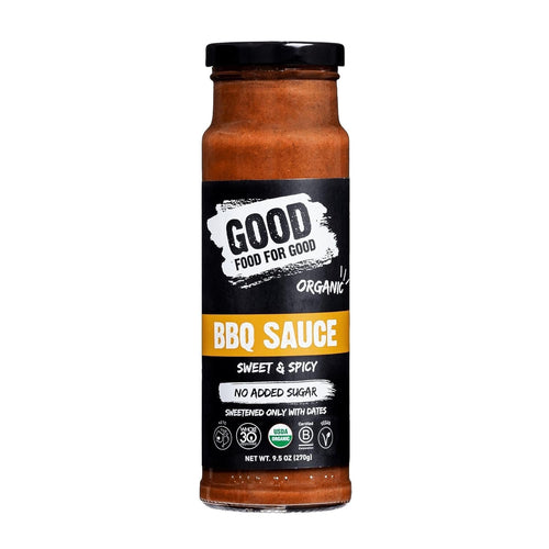 Good Food for Good Organic Sweet & Spicy BBQ Sauce, 9.5 oz