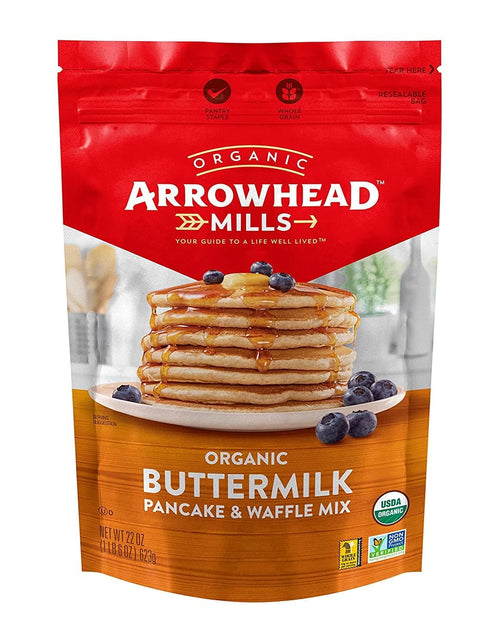 Arrowhead Mills Buttermilk Pancake & Waffle Mix, 26 oz