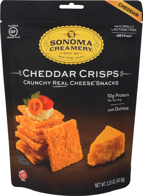 Sonoma Creamery Cheddar Crisps, 2.25 oz