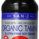 San-J Organic Tamari Soy Sauce, Reduced Sodium, 10 Fl Oz