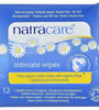 Natracare Organic Cotton Intimate Wipes (12 Wipes)