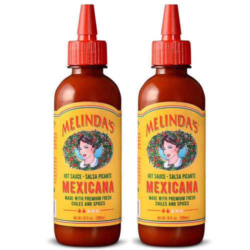Melinda's Mexicana Salsa Picante Hot Sauce, 10 oz (Pack of 2)