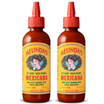 Melinda’s Salsa Picante Mexicana Hot Sauce – Mild Mexican Hot Sauce with Cayenne, Habanero Peppers - Keto, Gluten-Free Hot Sauce for Tacos, Burritos, Dressings & More – 10 Oz, 2 Pack