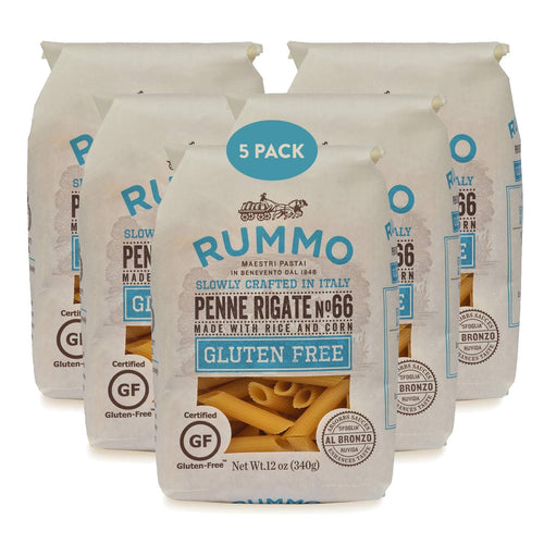 Rummo Gluten-Free Penne Rigate No. 66, 12 oz (Pack of 5)