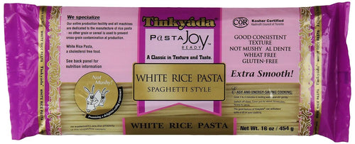 Tinkyada White Rice Pasta Spaghetti, 16 oz (Pack of 12)