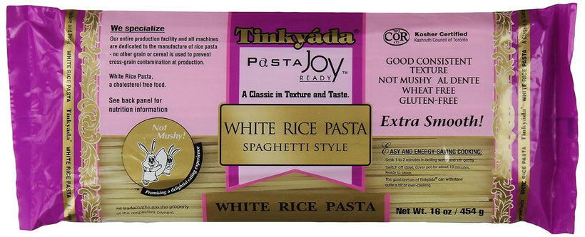 Tinkyada White Rice Spaghetti, 16 Ounce (Pack of 12)