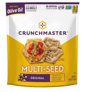 Crunchmaster Multi-Seed Crackers, Original, 4 Ounce
