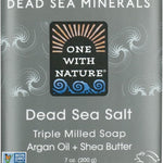 One With Nature, Dead Sea Mineral Bar Soap, Shea Butter, 7 oz