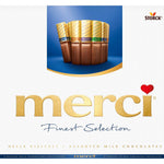 Merci Finest Assortment of European Milk Chocolates 8.8 Ounce Box,20 pieces