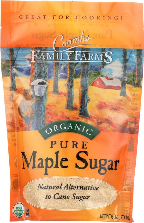 Coombs Family Farms Organic Maple Sugar, 6 oz Pouch